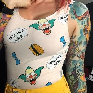 Krusty the Clown Singlet